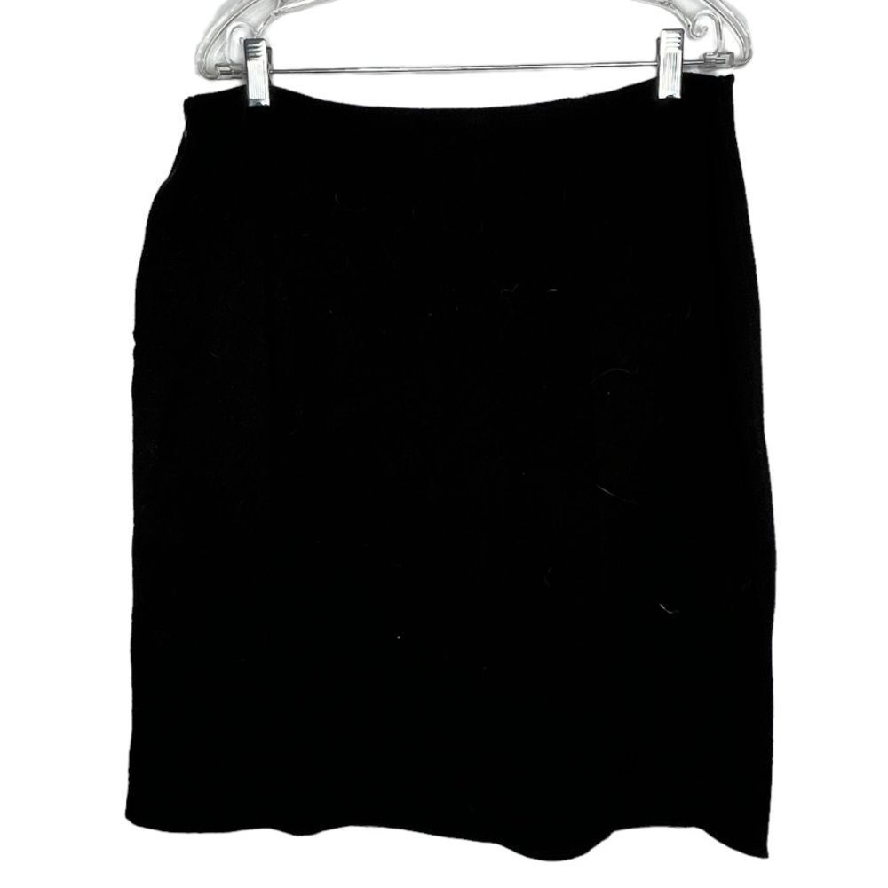 Vintage Kate Hill Black Wool‎ Skirr - Picture 3 of 4